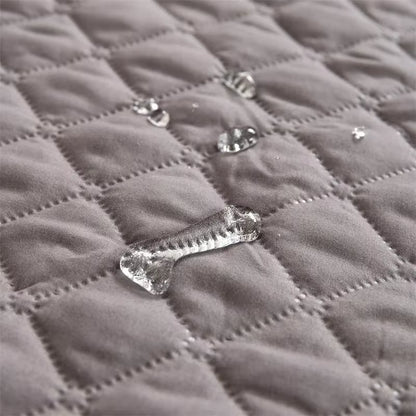 Waterproof Pet Dog Bed Blanket Mat Dog Sofa Couch Slipcover Pet Pad with Neck Pillow Washable Cat Calming Nest for Travel Home